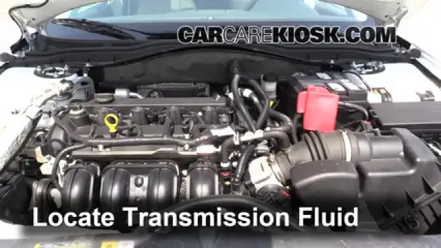 2011 Ford Fusion SEL 2.5L 4 Cyl. Transmission Fluid Check Fluid Level
